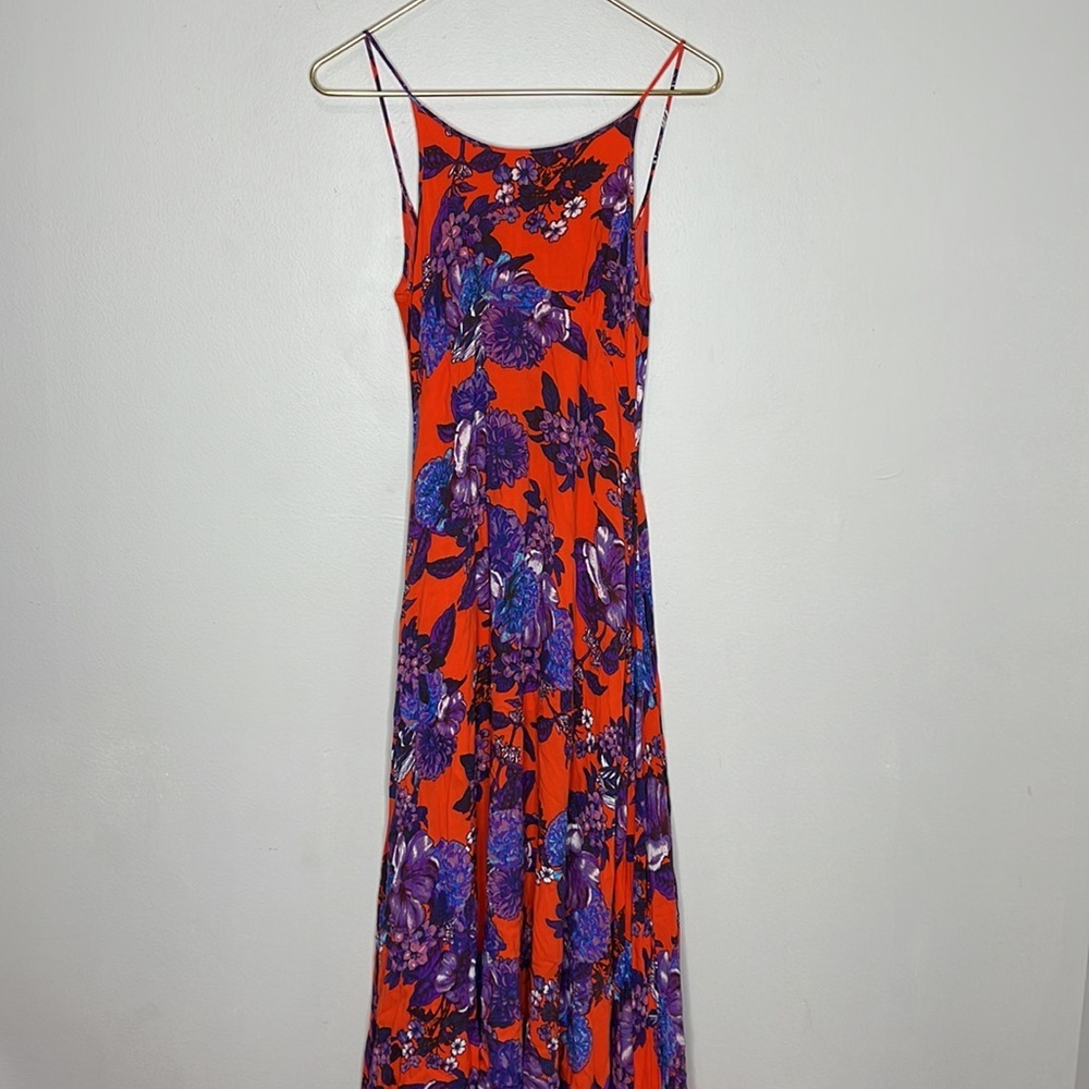 Free People Sleeveless Floral Maxi Dress‎
